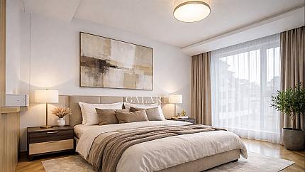 Wonderful two-bedroom apartment in a building with a doorman, Lozenets district