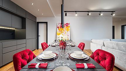 Стилен апартамент по дизайнерски проект в кв. Витоша