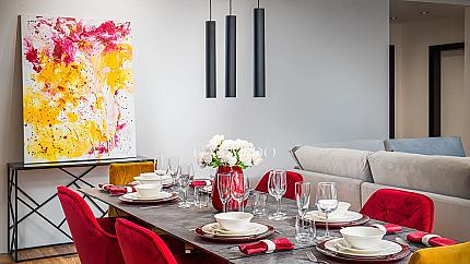 Стилен апартамент по дизайнерски проект в кв. Витоша