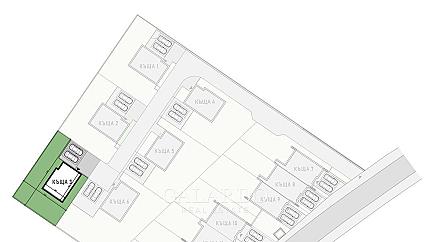 Самостоятелна къща в комплекс от къщи в местност "Детски град", Панчарево