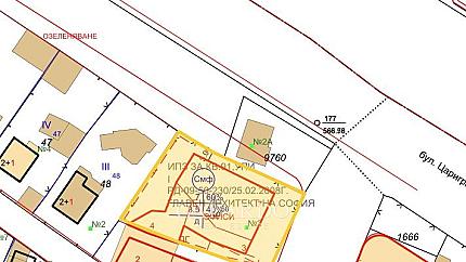 Парцел на бул. Цариградско шосе в к.в. Горубляне