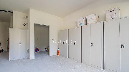 Партерен едностаен апартамент в нова сграда в Белия квартал