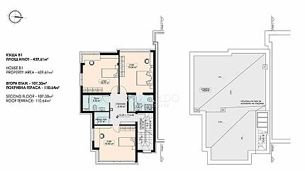 Модерна къща за продажба в затворен комплекс