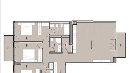 Четиристаен апартамент в луксозен нов комплекс до Парк Заимов
