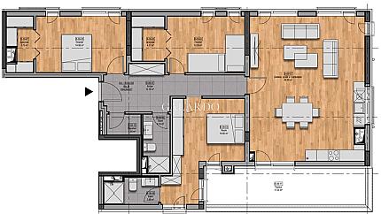 Four-bedroom apartment in Krastova Vada