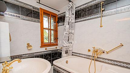 Просторна къща и още една по-малка в огромен парцел на чудесно място в Бистрица