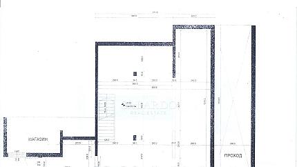 Commercial premises on a busy street in Borovo district