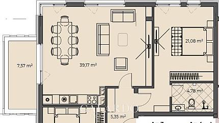 Четиристаен апартамент в бутикова сграда в Симеоново - Драгалевци