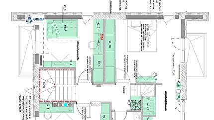 Нова обзавдена къща в реномиран затворен комплекс до Ринг Мол