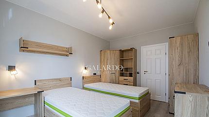 Bright and spacious three-room apartment for rent in Iztok district