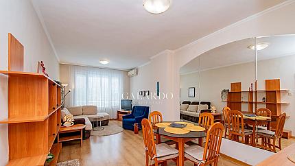 South-facing one-bedroom apartment next to the Spartak pool, Lozenets district
