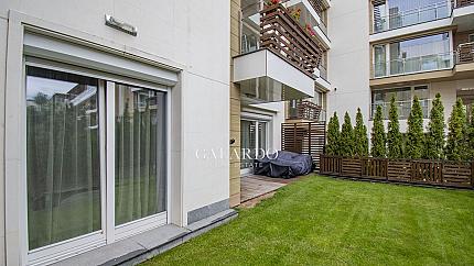 4-room furnished apartment with garden in a prestigious complex