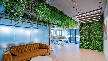 Representative furnished office in Class A business building