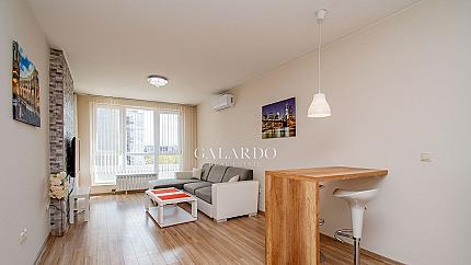 Galardo Real Estate предлага обзаведен двустаен апартамент в кв.Люлин 10