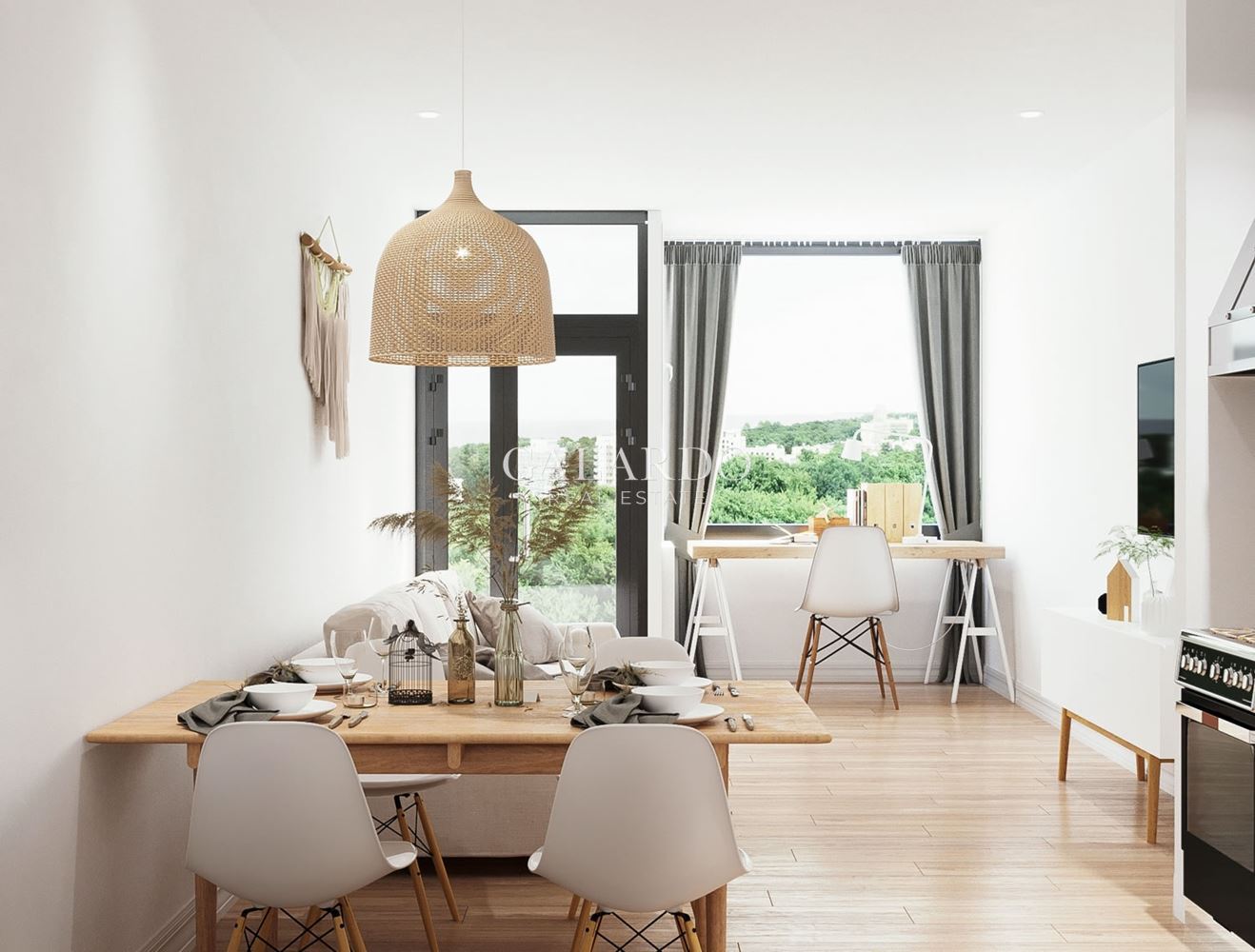 One-room furnished apartment near UNWE