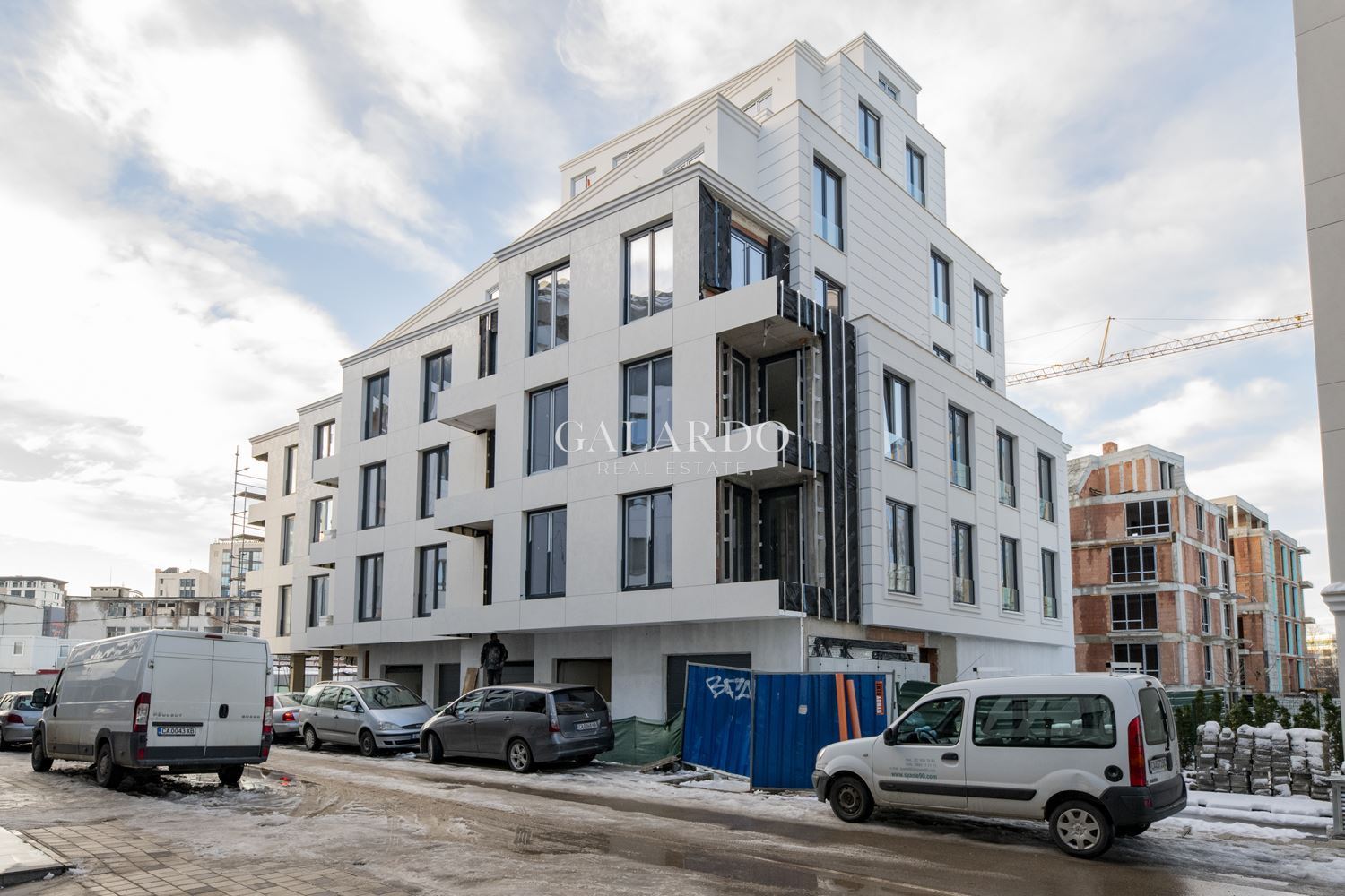 Two-bedroom apartment in a wonderful new building in the Hladilnika district